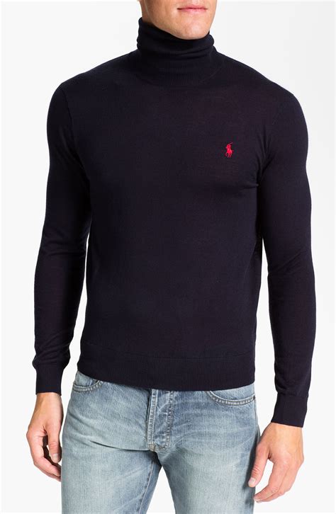 dior mens turtleneck|Turtleneck Sweater Ecru and Navy Blue Wool and .